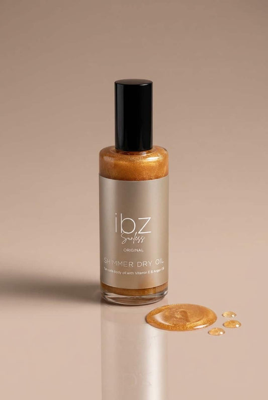 Tan-Safe Shimmer Dry oil