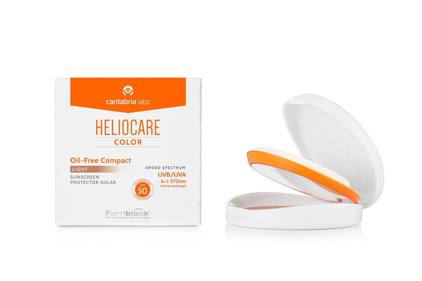 Heliocare Color Oil-Free Compact Light SPF 50