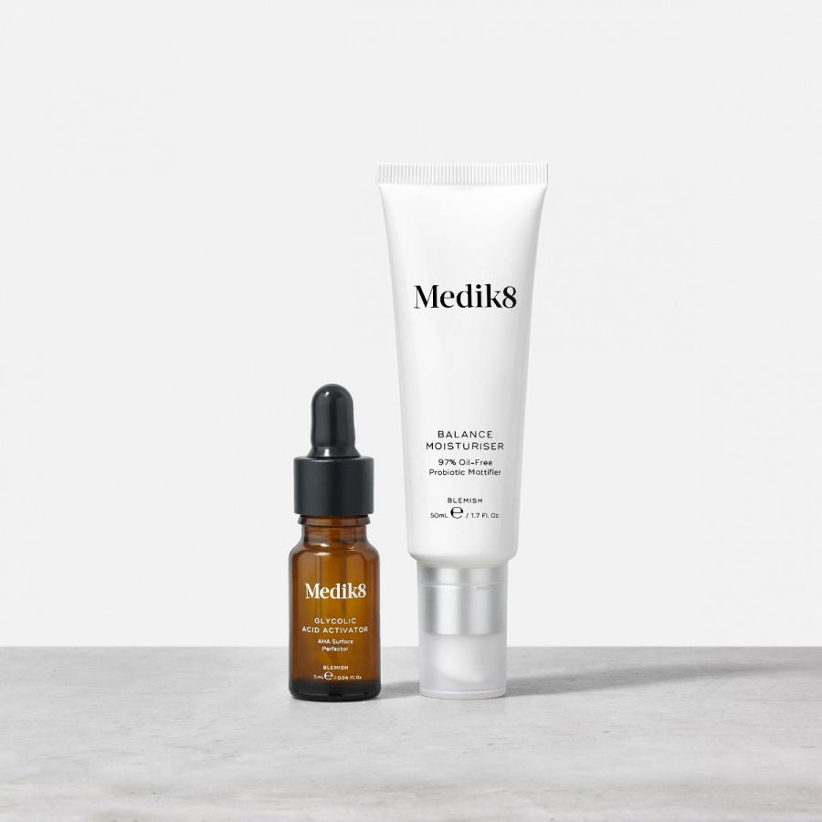 Balance Moisturiser & Glycolic acid activator