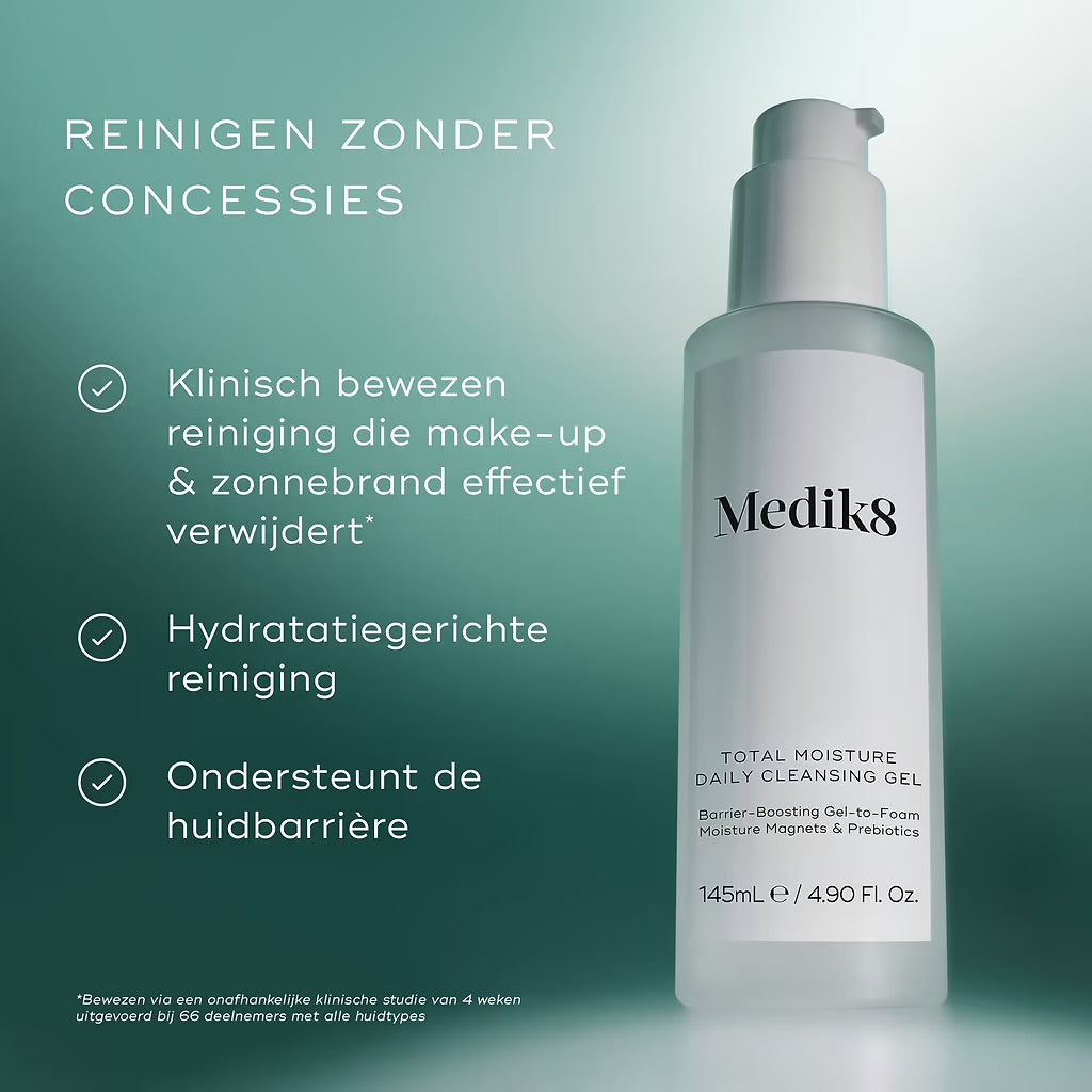 Total moisture daily cleansing gel